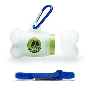 Dog poop bag with bag dispenser
